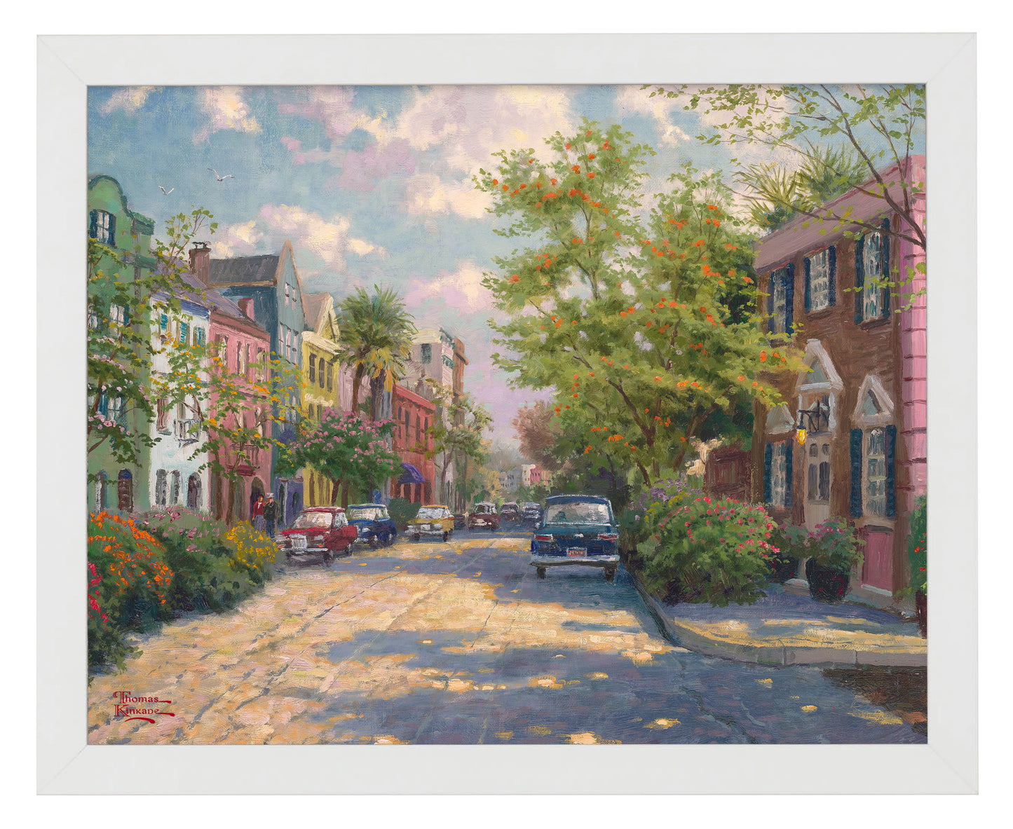 Rainbow Row, Charleston - Art Prints