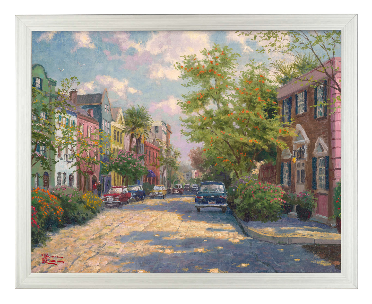 Rainbow Row, Charleston - Art Prints