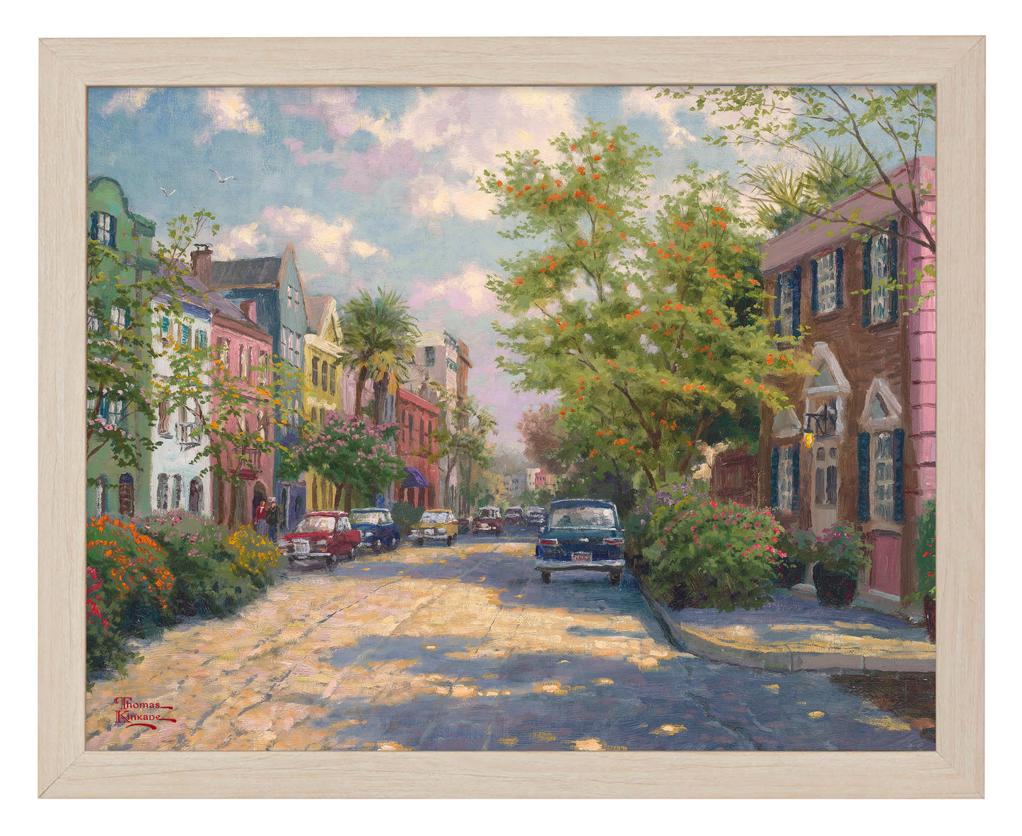 Rainbow Row, Charleston - Art Prints