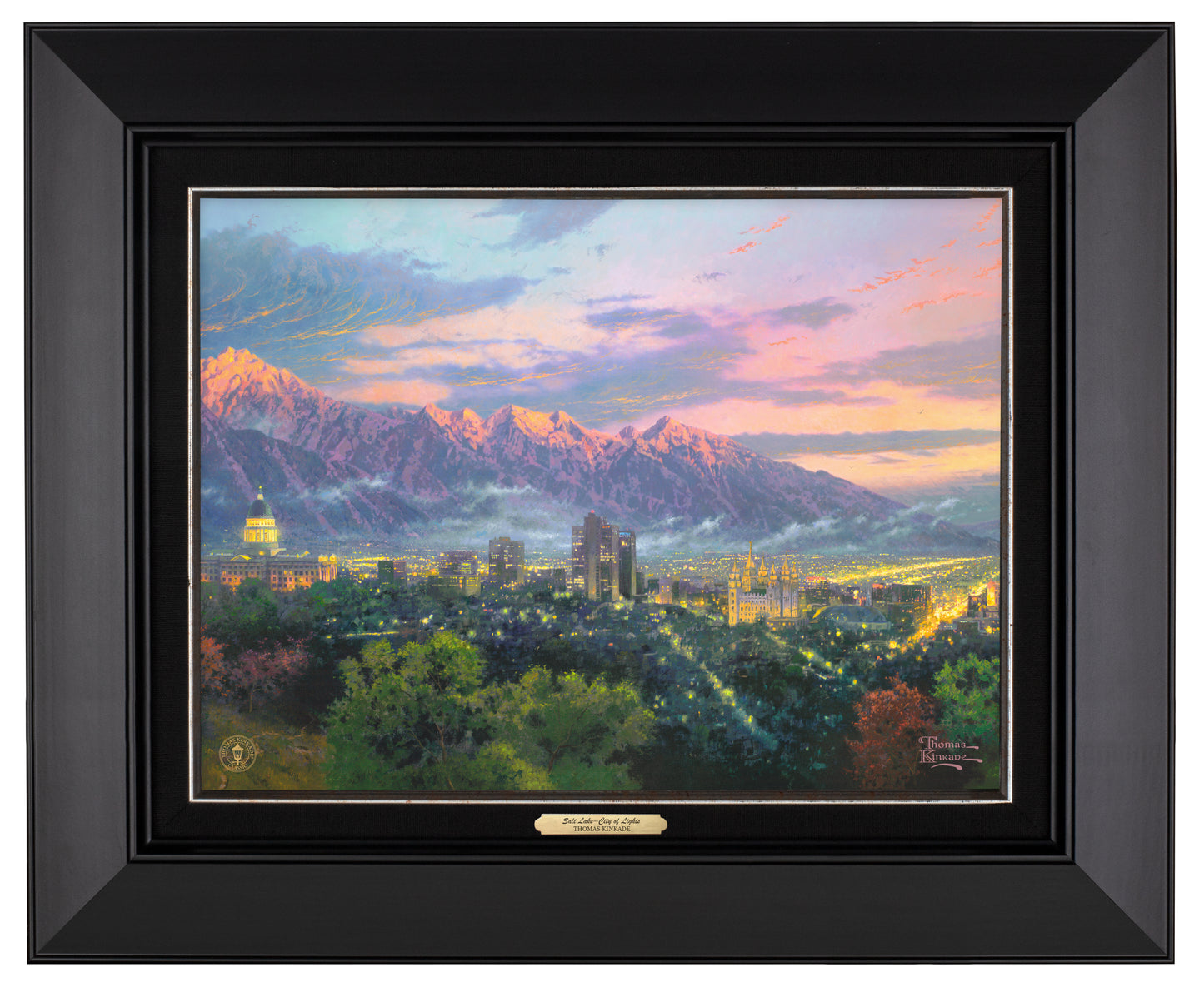 Salt Lake: City of Lights - Canvas Classics