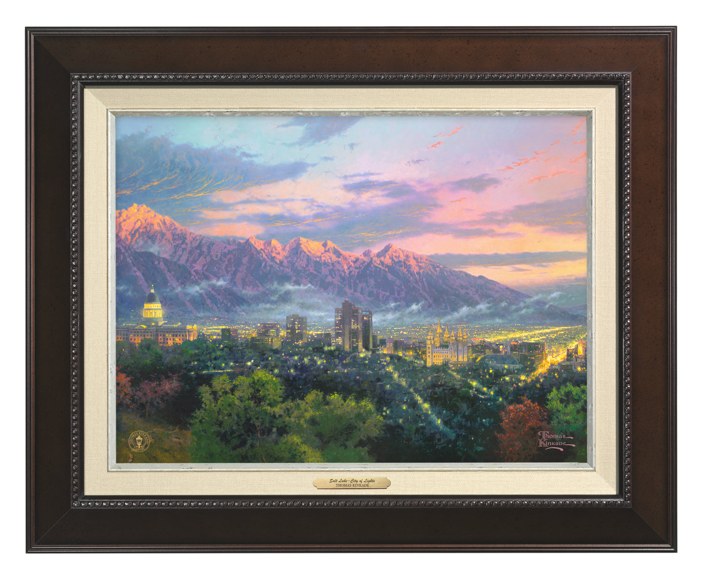 Salt Lake: City of Lights - Canvas Classics