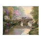 Hometown Bridge - 8" x 10" Gallery Wrapped Canvas