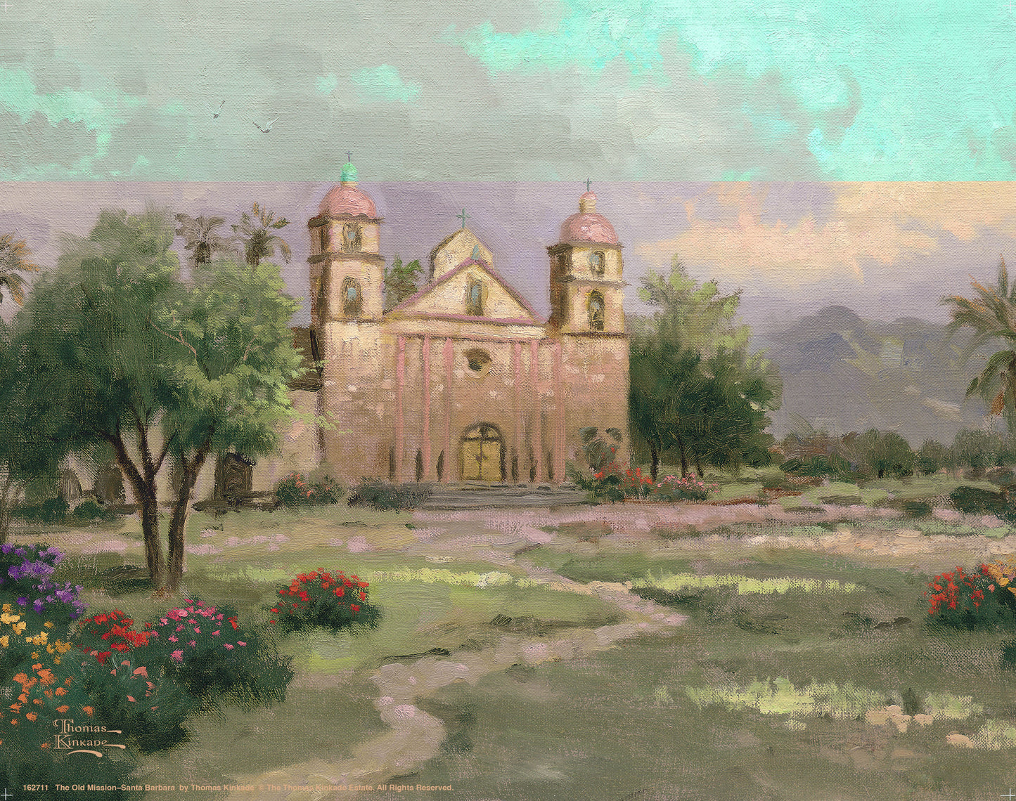 The Old Mission, Santa Barbara - Art Prints