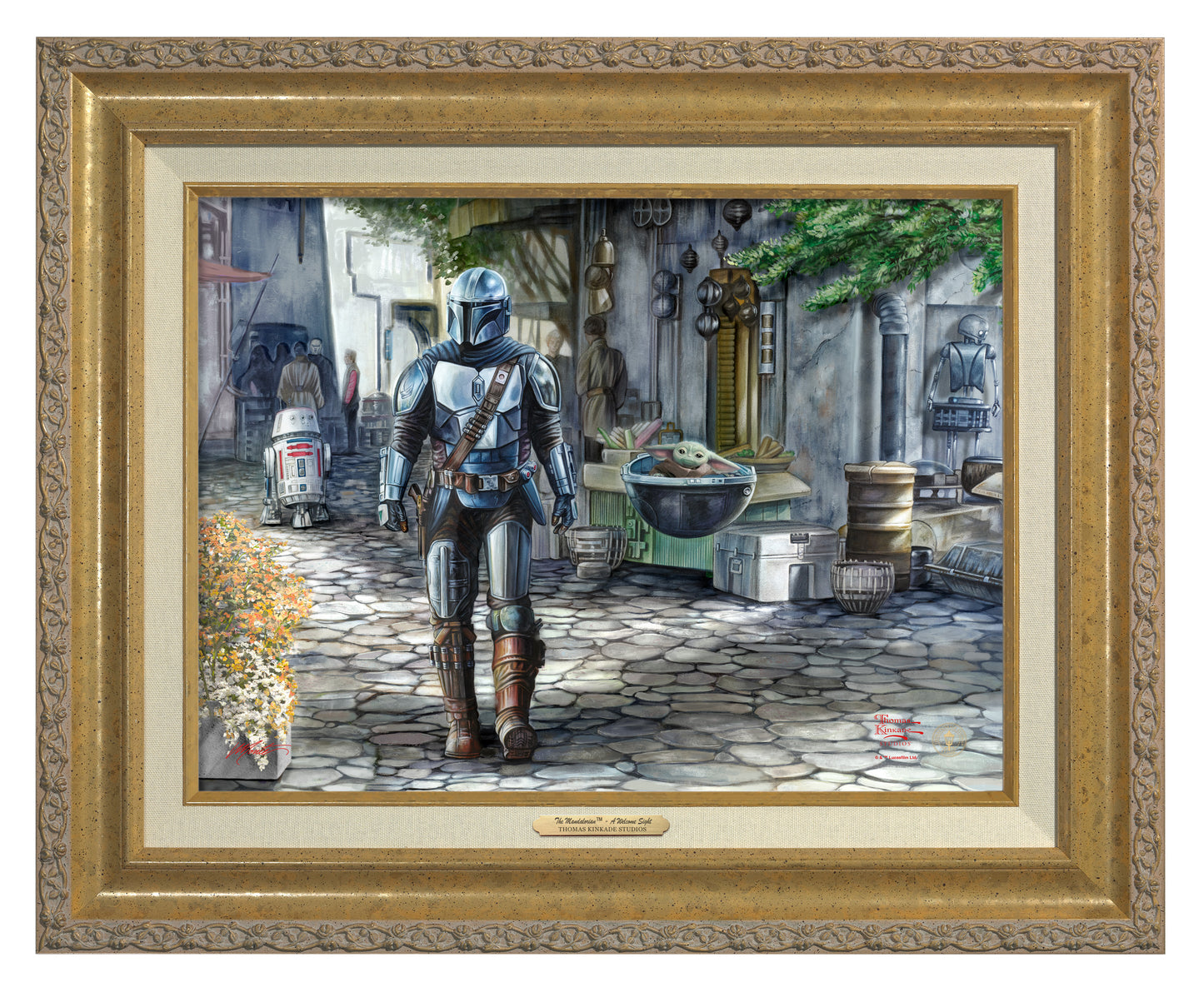 The Mandalorian™ - A Welcome Sight - Canvas Classics