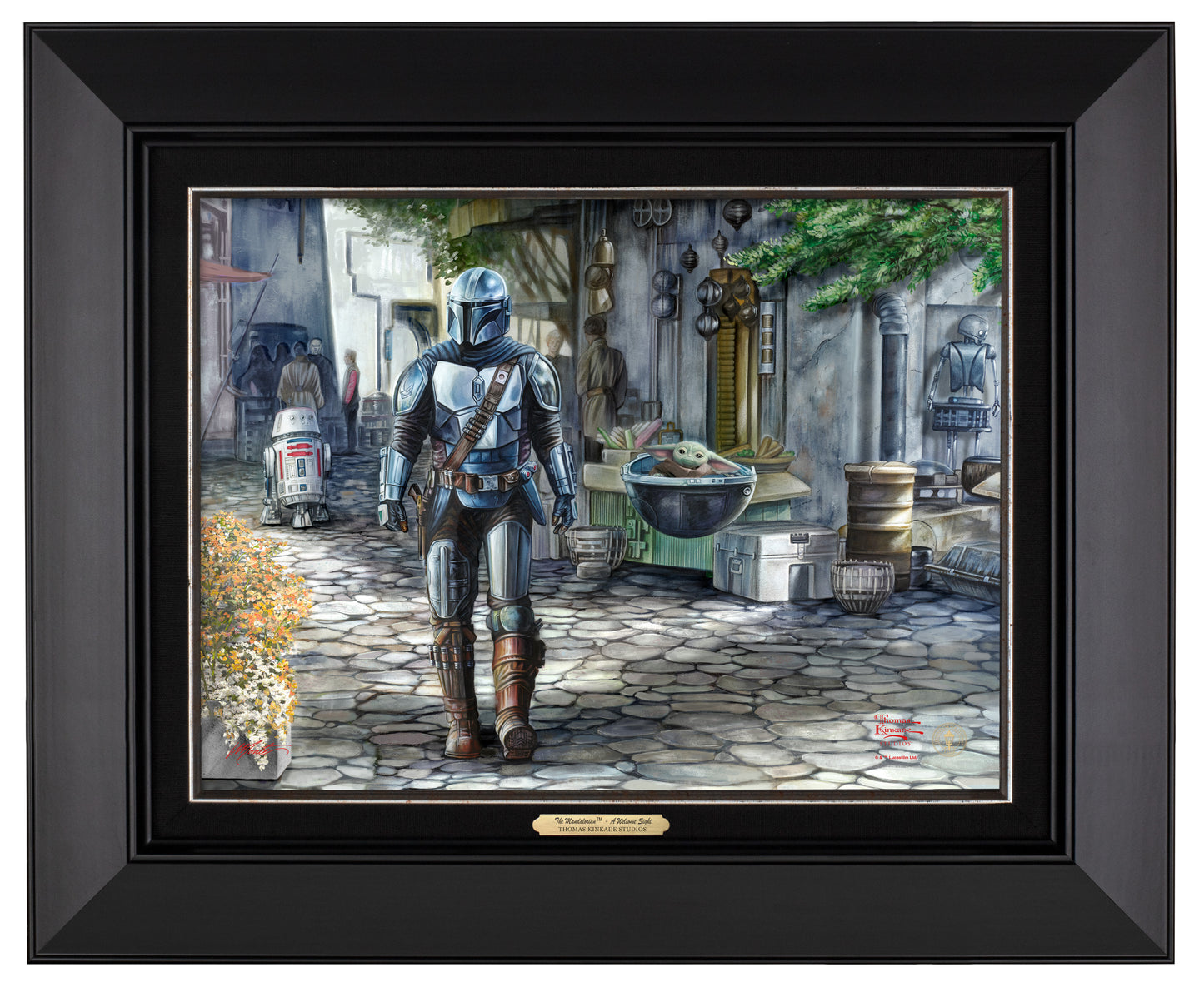 The Mandalorian™ - A Welcome Sight - Canvas Classics