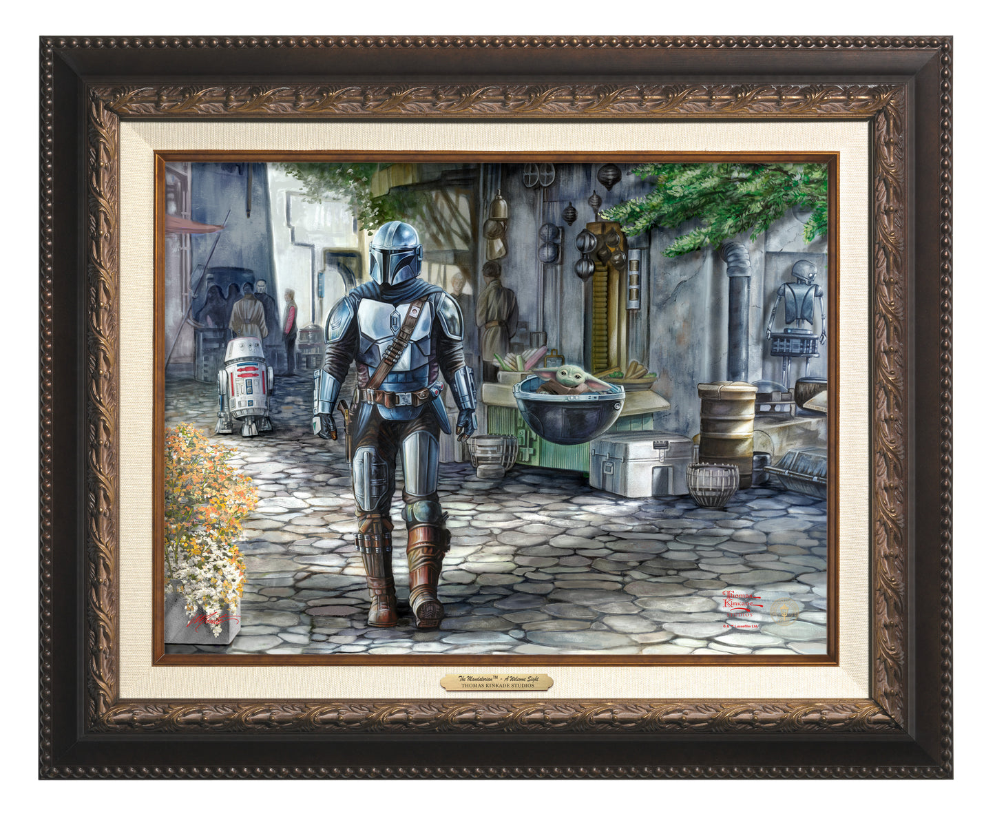 The Mandalorian™ - A Welcome Sight - Canvas Classics