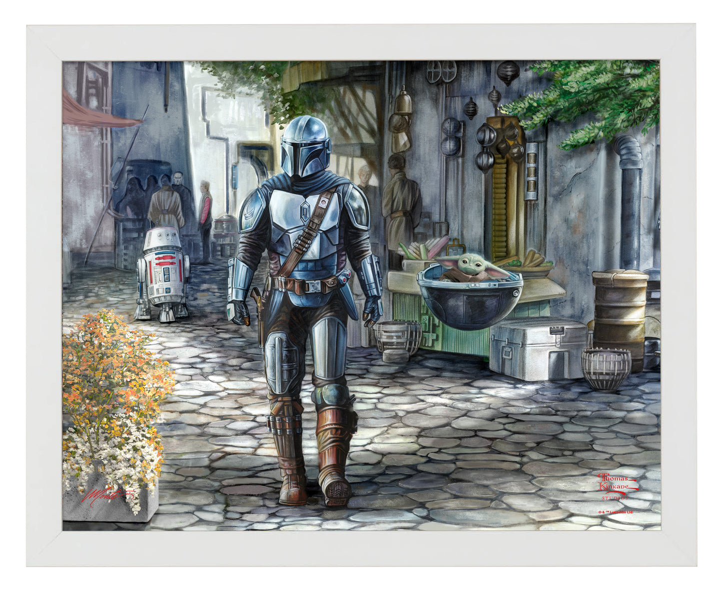 The Mandalorian™ - A Welcome Sight - Art Prints