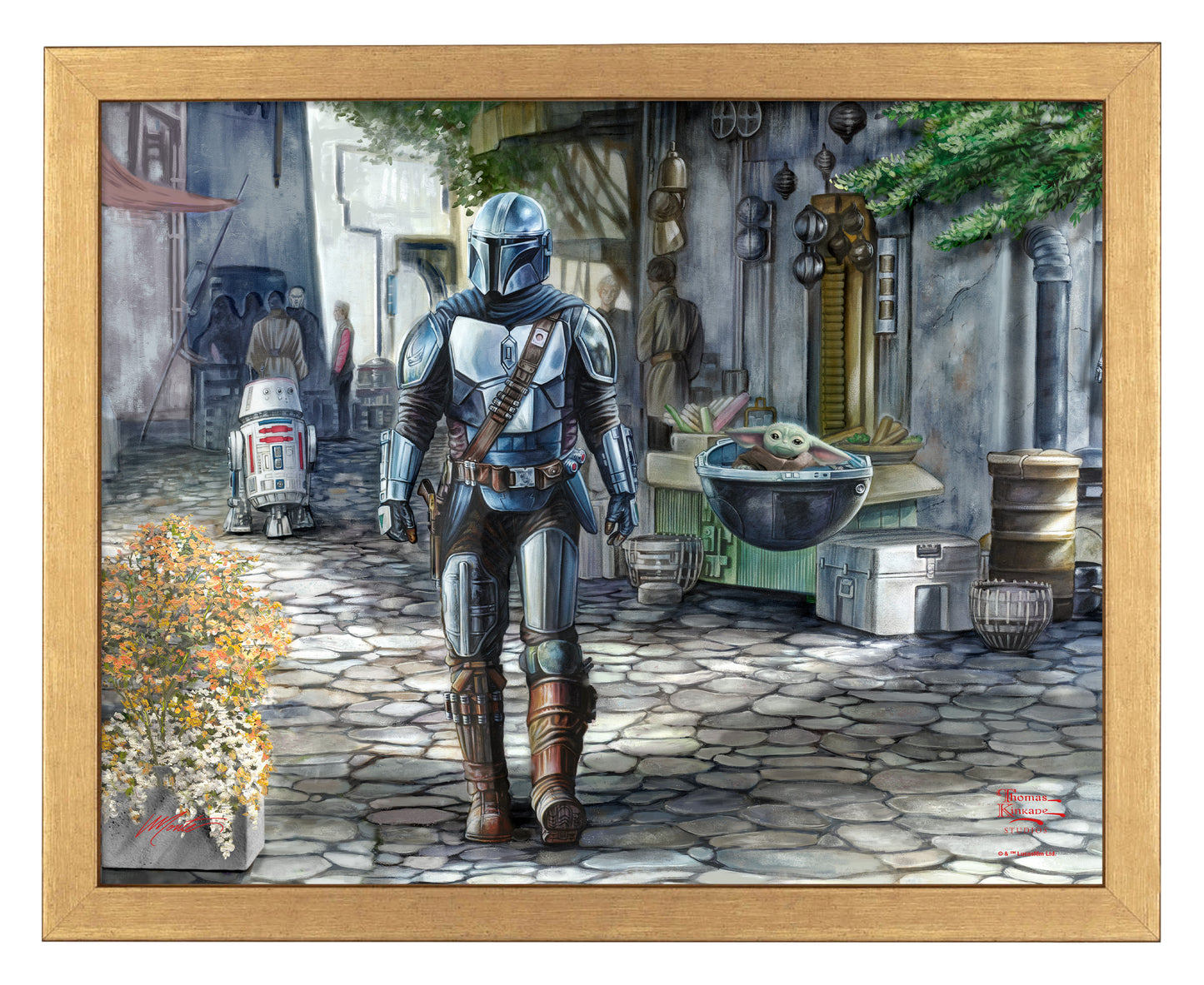 The Mandalorian™ - A Welcome Sight - Art Prints