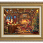 Santa Checking His List - Canvas Classics