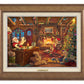 Santa Checking His List - Canvas Classics