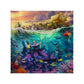Disney Ursula - 14" x 14" Gallery Wrapped Canvas