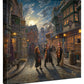 Harry Potter™ Diagon Alley™ - 14" x 14" Gallery Wrapped Canvas