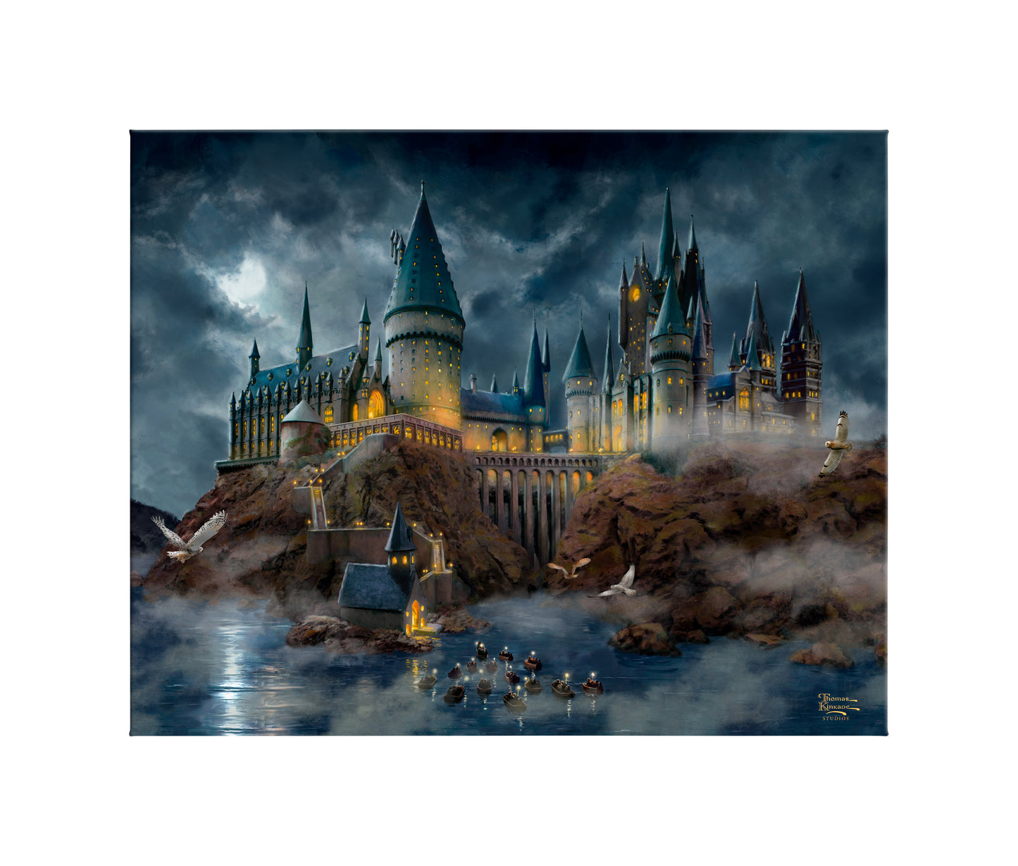 Harry Potter™ Hogwarts™ Castle - 24" x 30" Gallery Wrapped Canvas