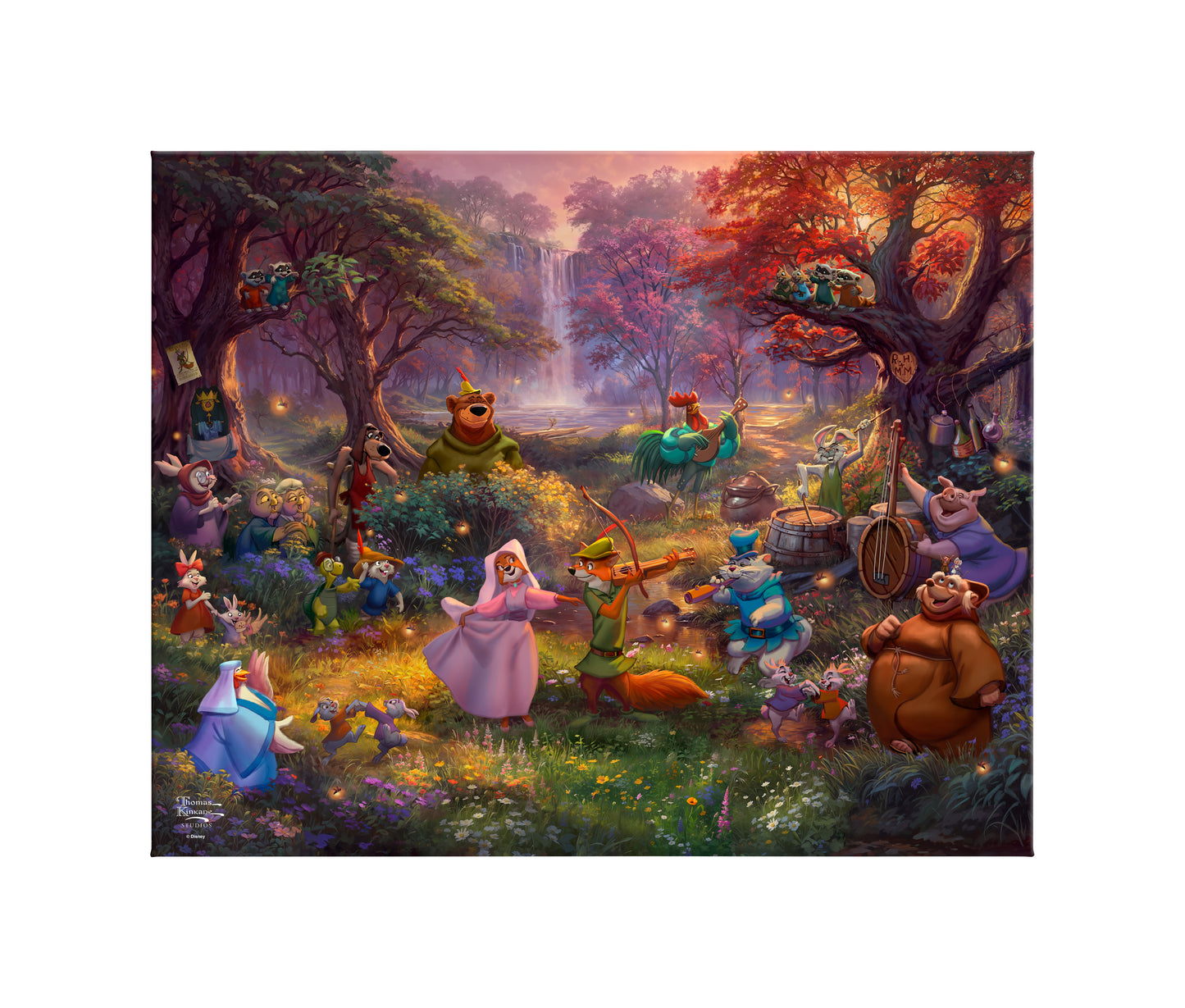 Disney Robin Hood - 24" x 30" Gallery Wrapped Canvas