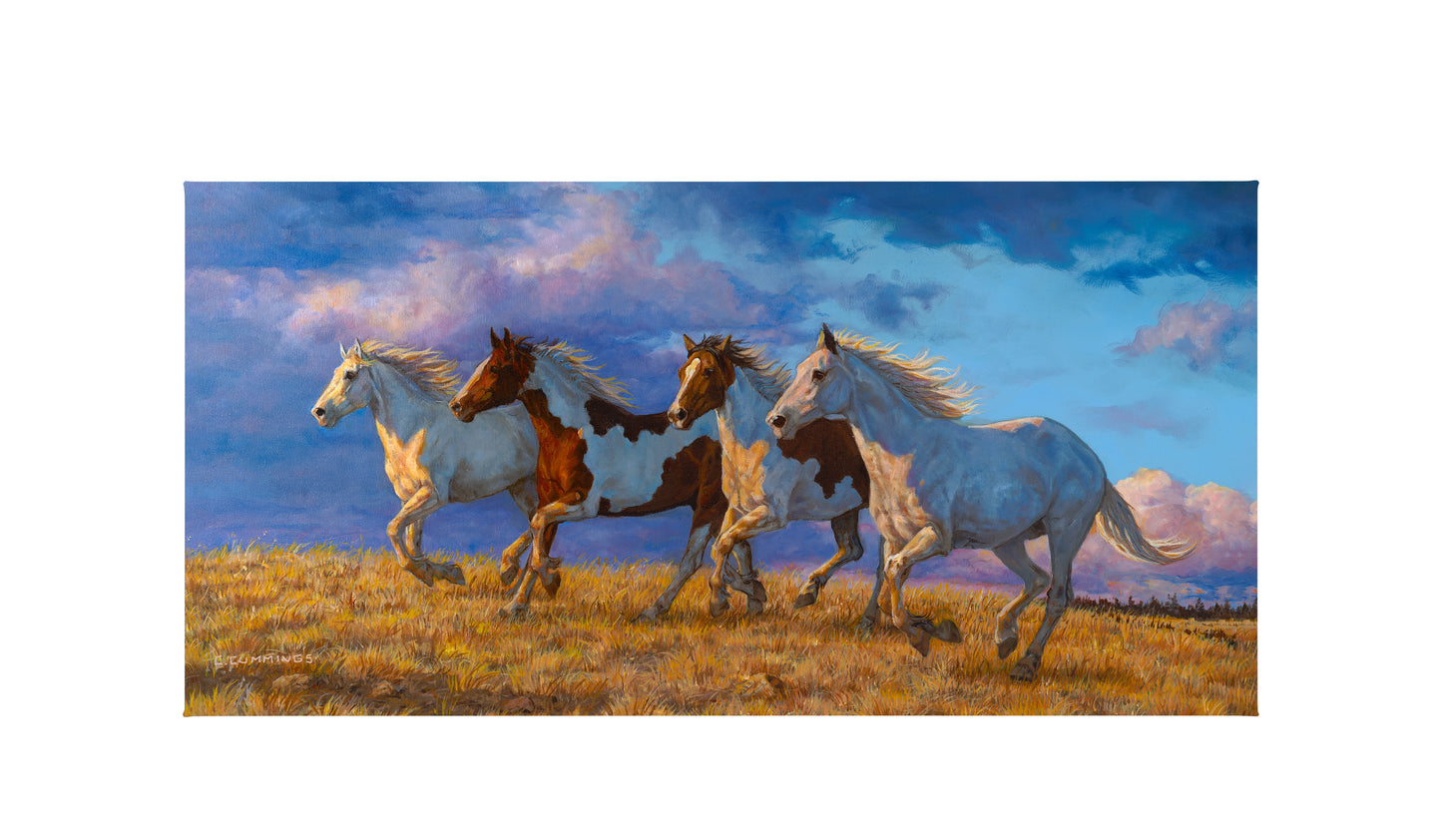 Fields of Gold - 18" x 36" Gallery Wrapped Canvas