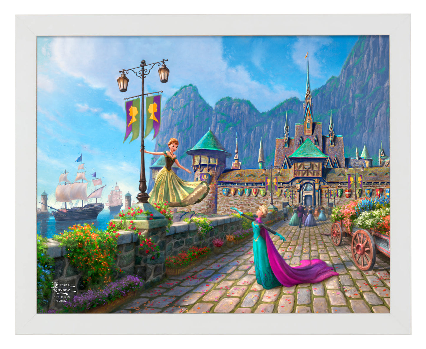 Disney Frozen Celebration in Arendelle - Art Prints