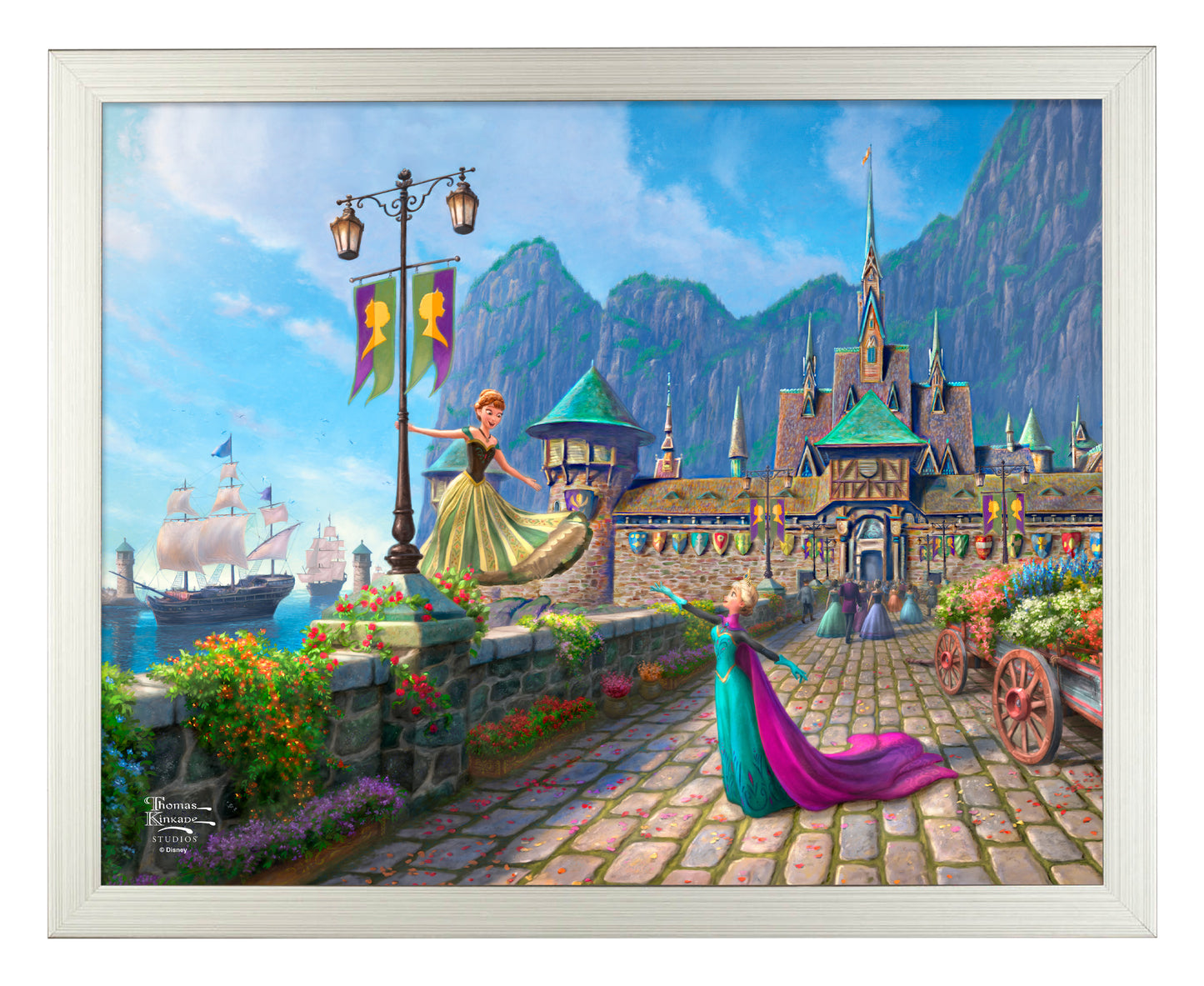 Disney Frozen Celebration in Arendelle - Art Prints