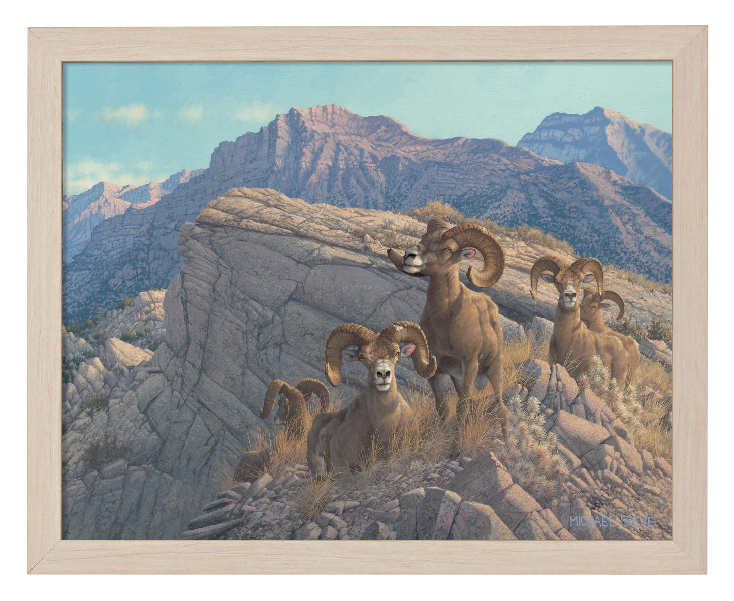 Desert Kings - Desert Bighorn - Art Prints
