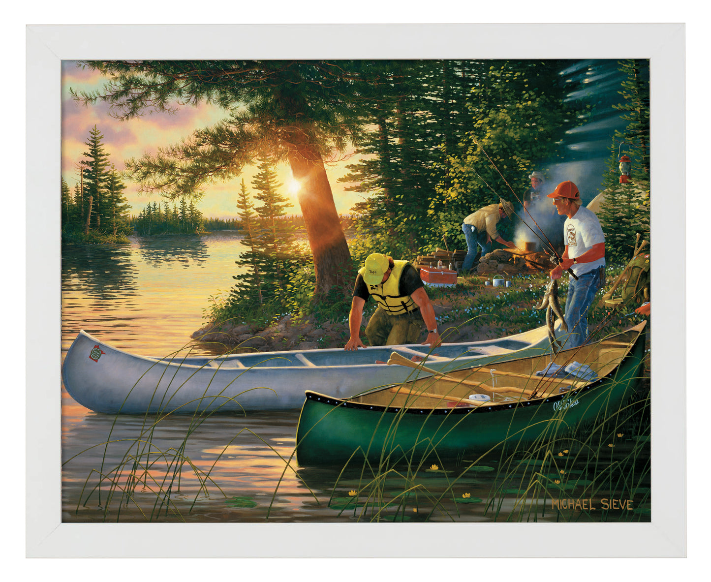 Backcountry Canoe-In - Art Prints