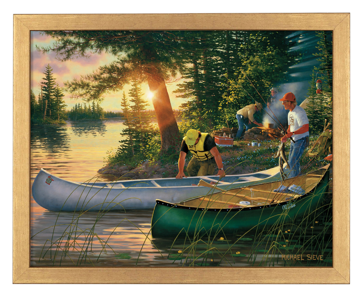 Backcountry Canoe-In - Art Prints