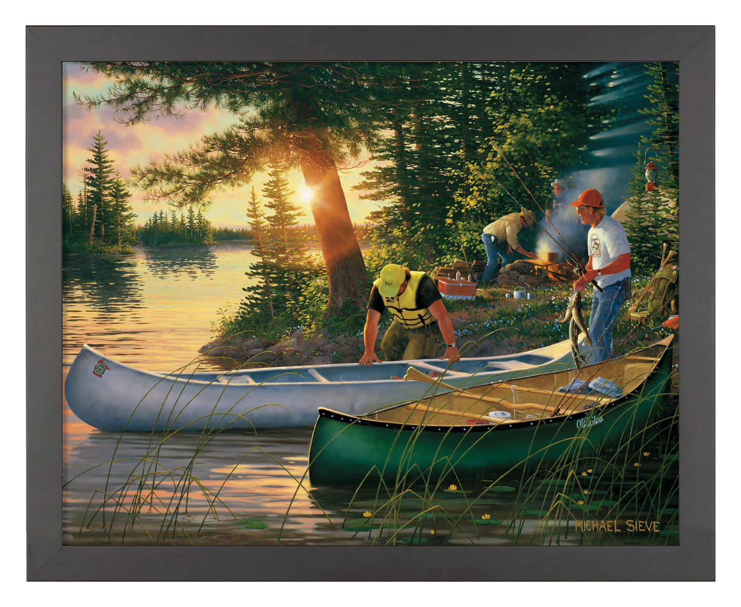 Backcountry Canoe-In - Art Prints