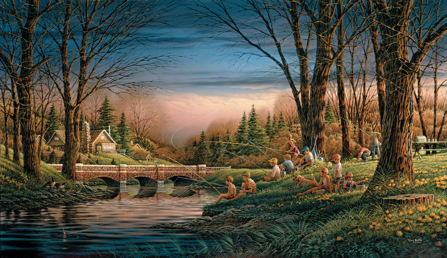 Spring Fishing - Limited Edition Master Canvas