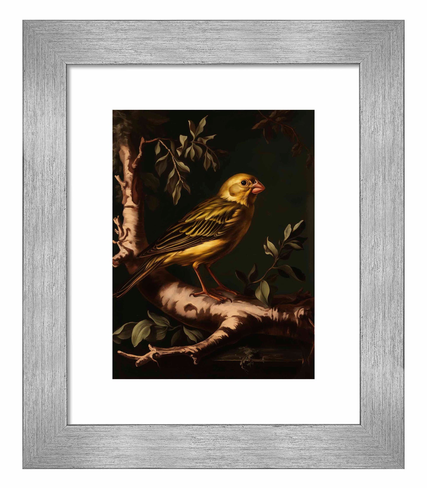 Radiant Melody - Yellow Warbler in Verdant Haven - Art Prints