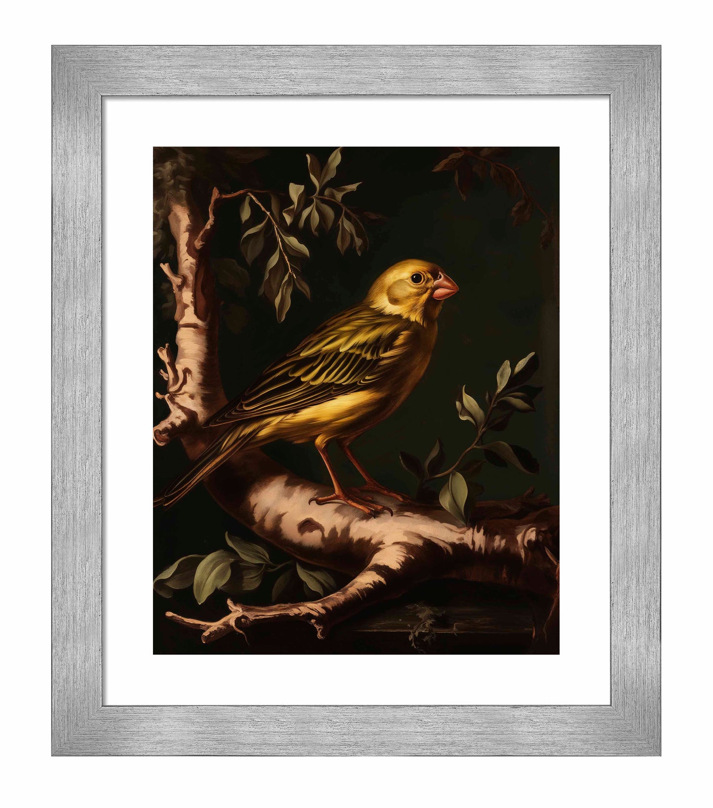 Radiant Melody - Yellow Warbler in Verdant Haven - Art Prints