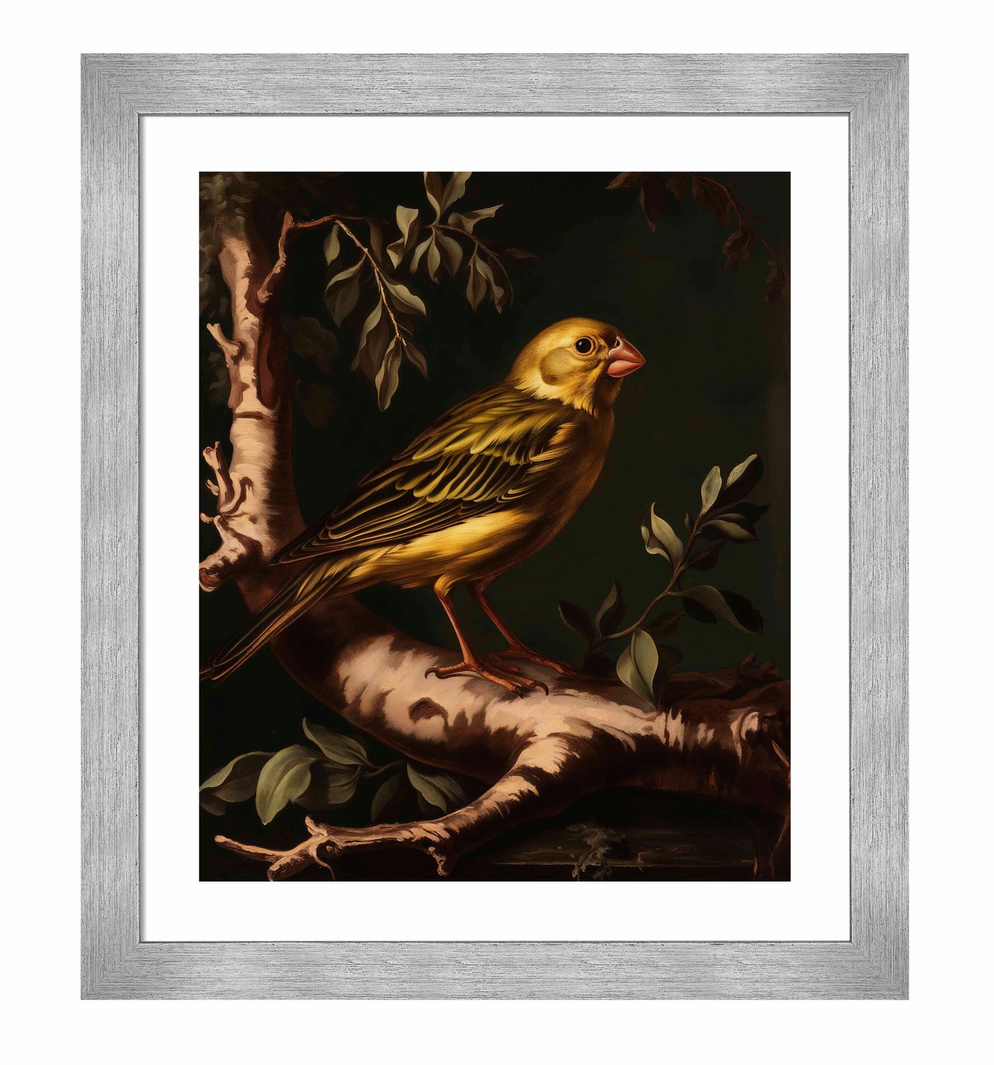 Radiant Melody - Yellow Warbler in Verdant Haven - Art Prints