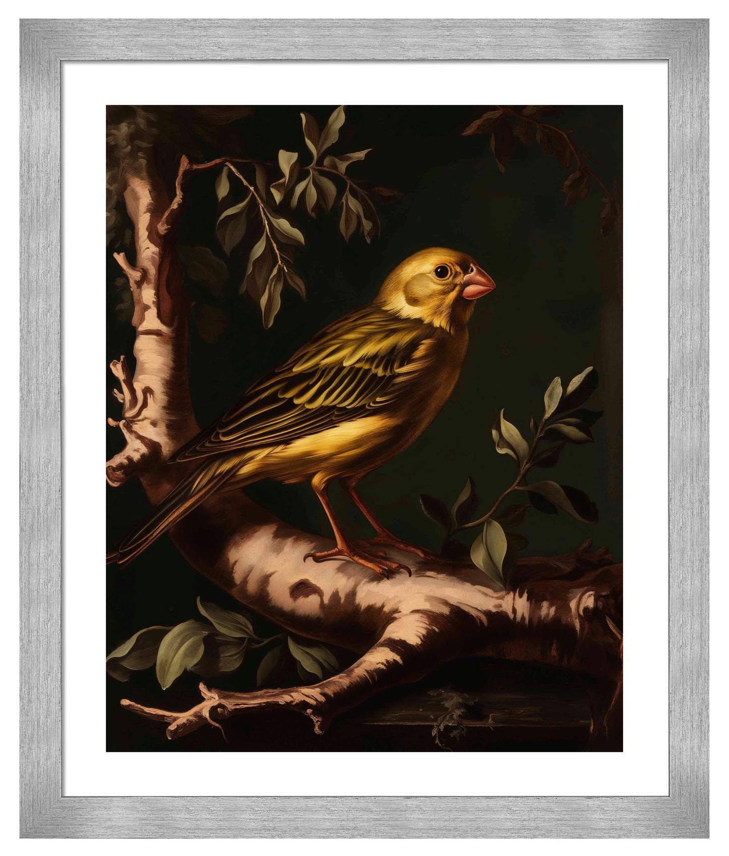 Radiant Melody - Yellow Warbler in Verdant Haven - Art Prints