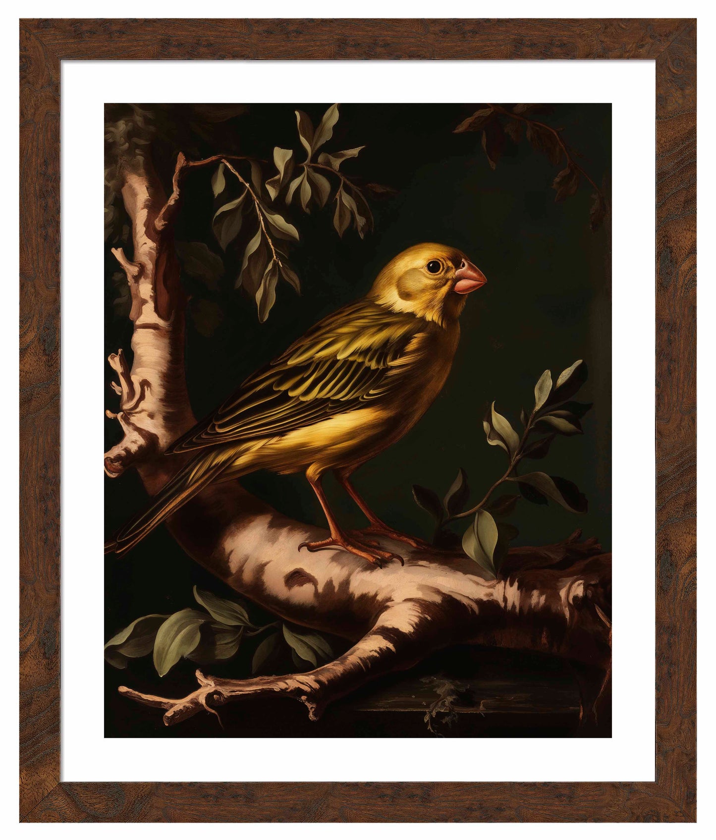 Radiant Melody - Yellow Warbler in Verdant Haven - Art Prints