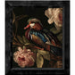 Opulent Harmony - Wood Duck with Blossoms - Limited Edition Canvas