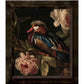Opulent Harmony - Wood Duck with Blossoms - Limited Edition Canvas