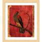 Crimson Majesty - Falcon of the Silk Road - Art Prints