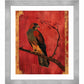 Crimson Majesty - Falcon of the Silk Road - Art Prints