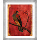Crimson Majesty - Falcon of the Silk Road - Art Prints