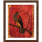 Crimson Majesty - Falcon of the Silk Road - Art Prints