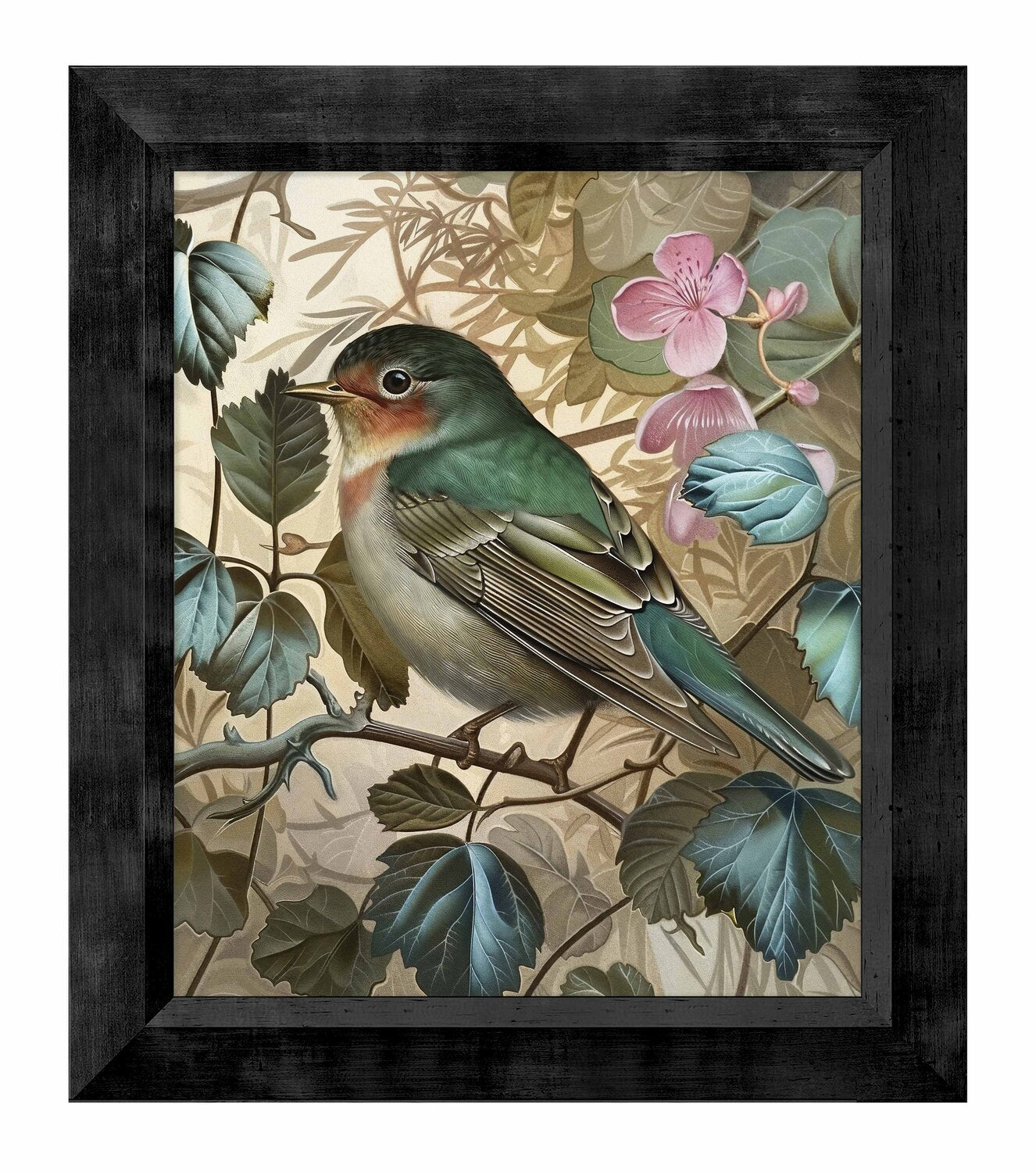 Sweet Melody - Songbird Among Blossoms - Limited Edition Canvas