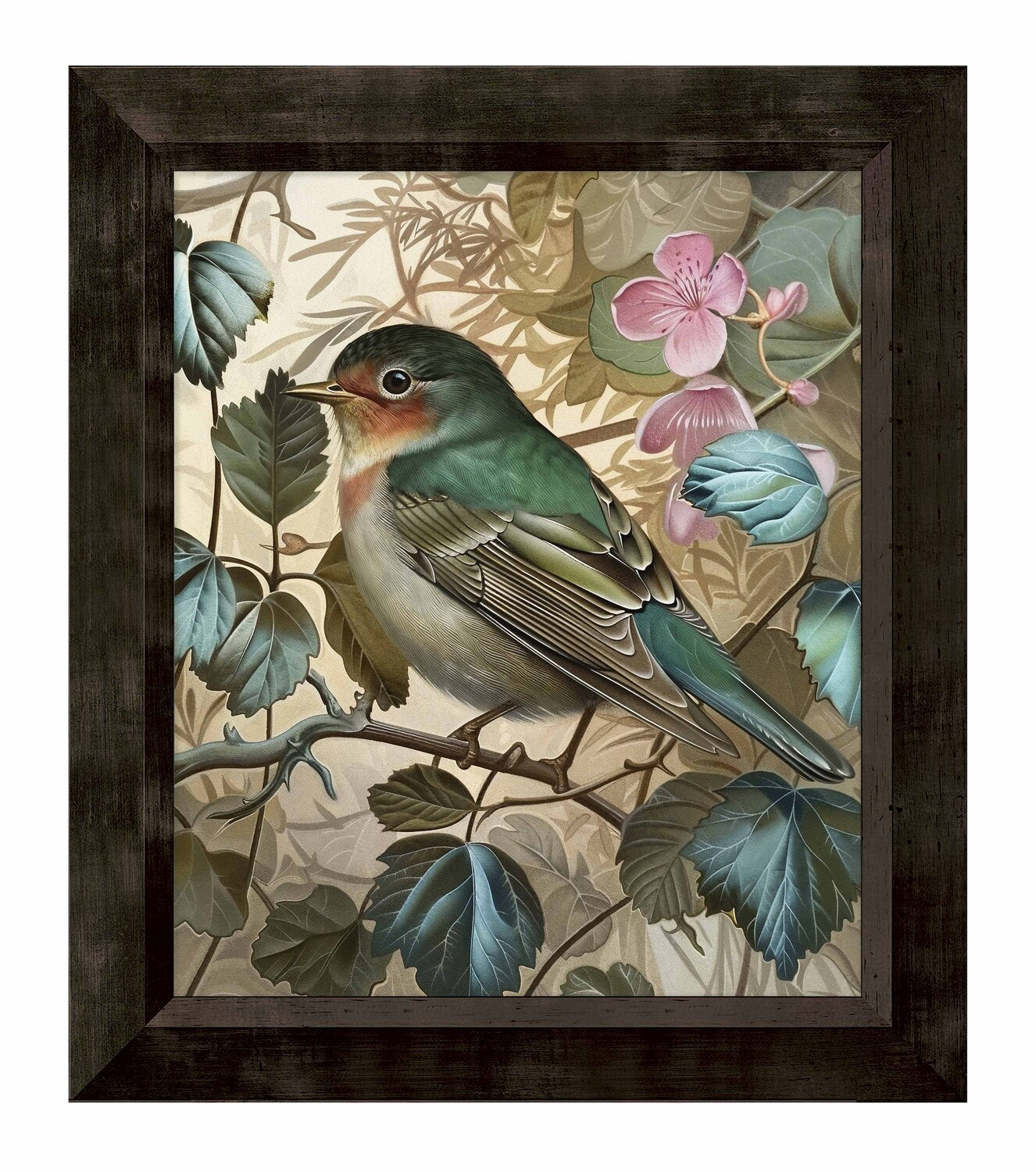 Sweet Melody - Songbird Among Blossoms - Limited Edition Canvas