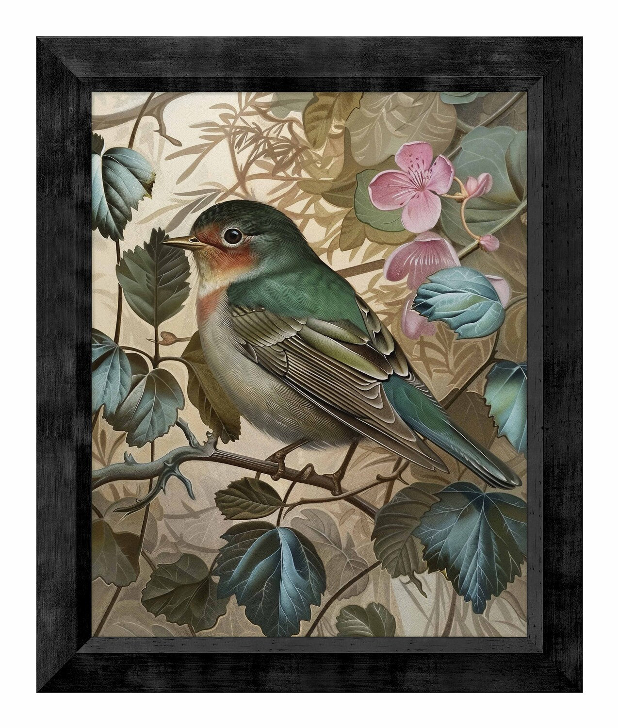 Sweet Melody - Songbird Among Blossoms - Limited Edition Canvas