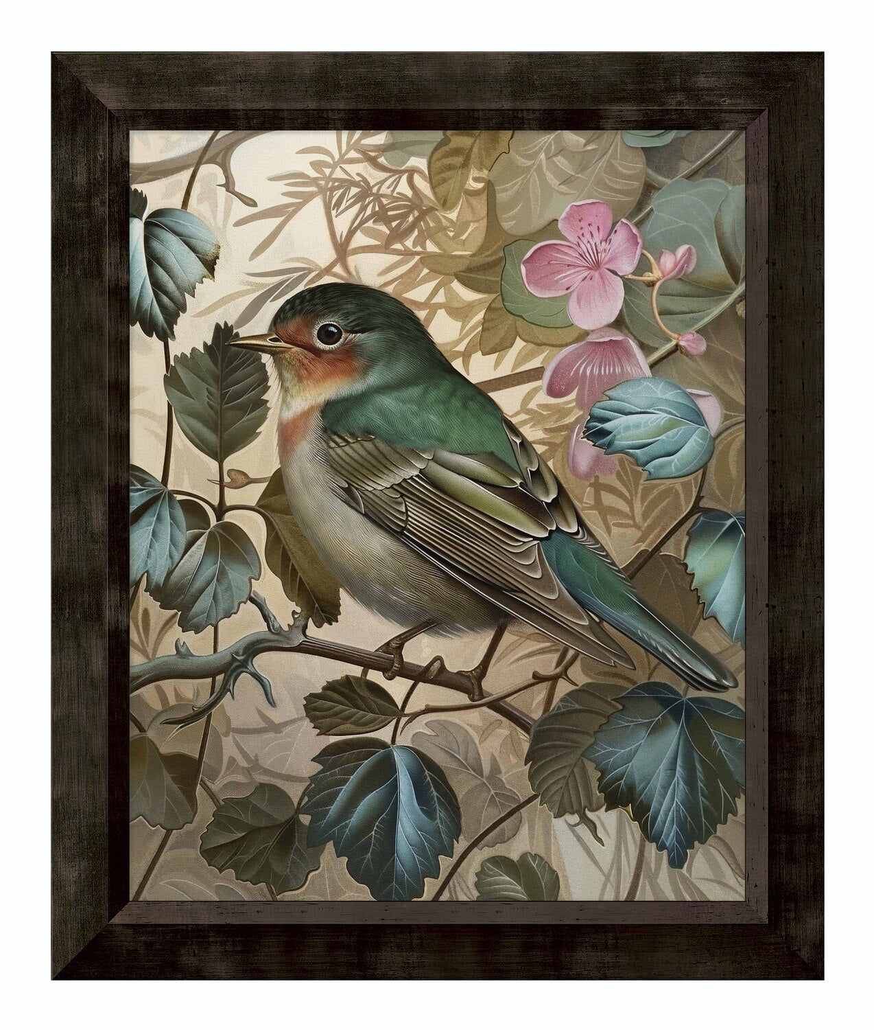 Sweet Melody - Songbird Among Blossoms - Limited Edition Canvas