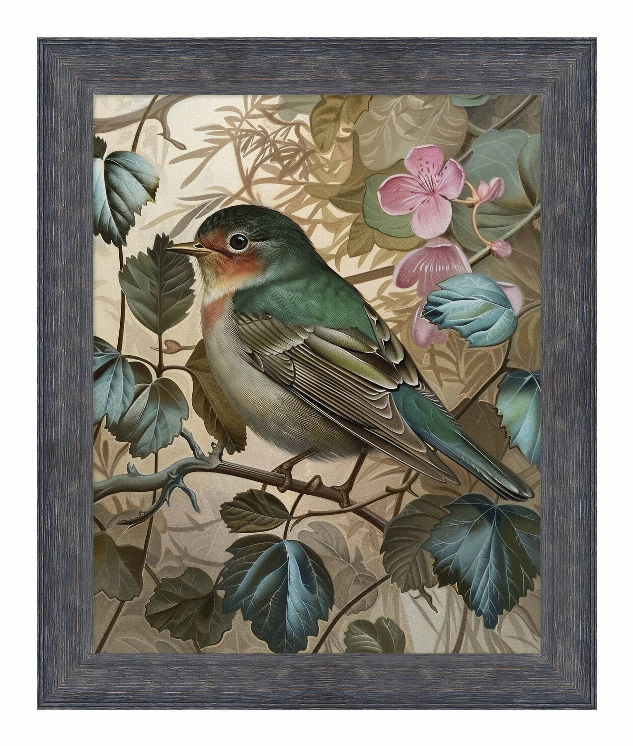 Sweet Melody - Songbird Among Blossoms - Limited Edition Canvas