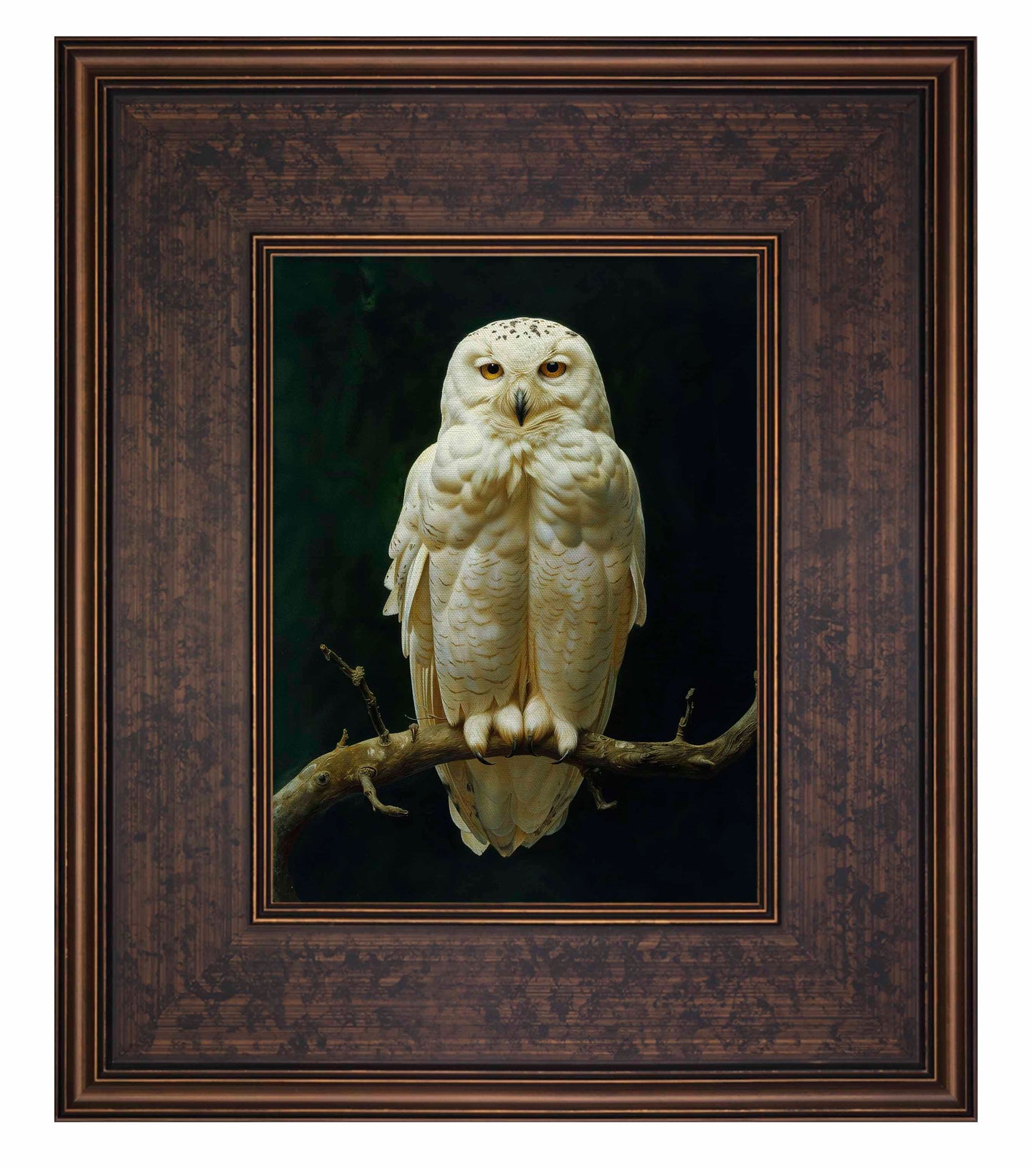 Noble Guardian - Snowy Owl - Limited Edition Canvas