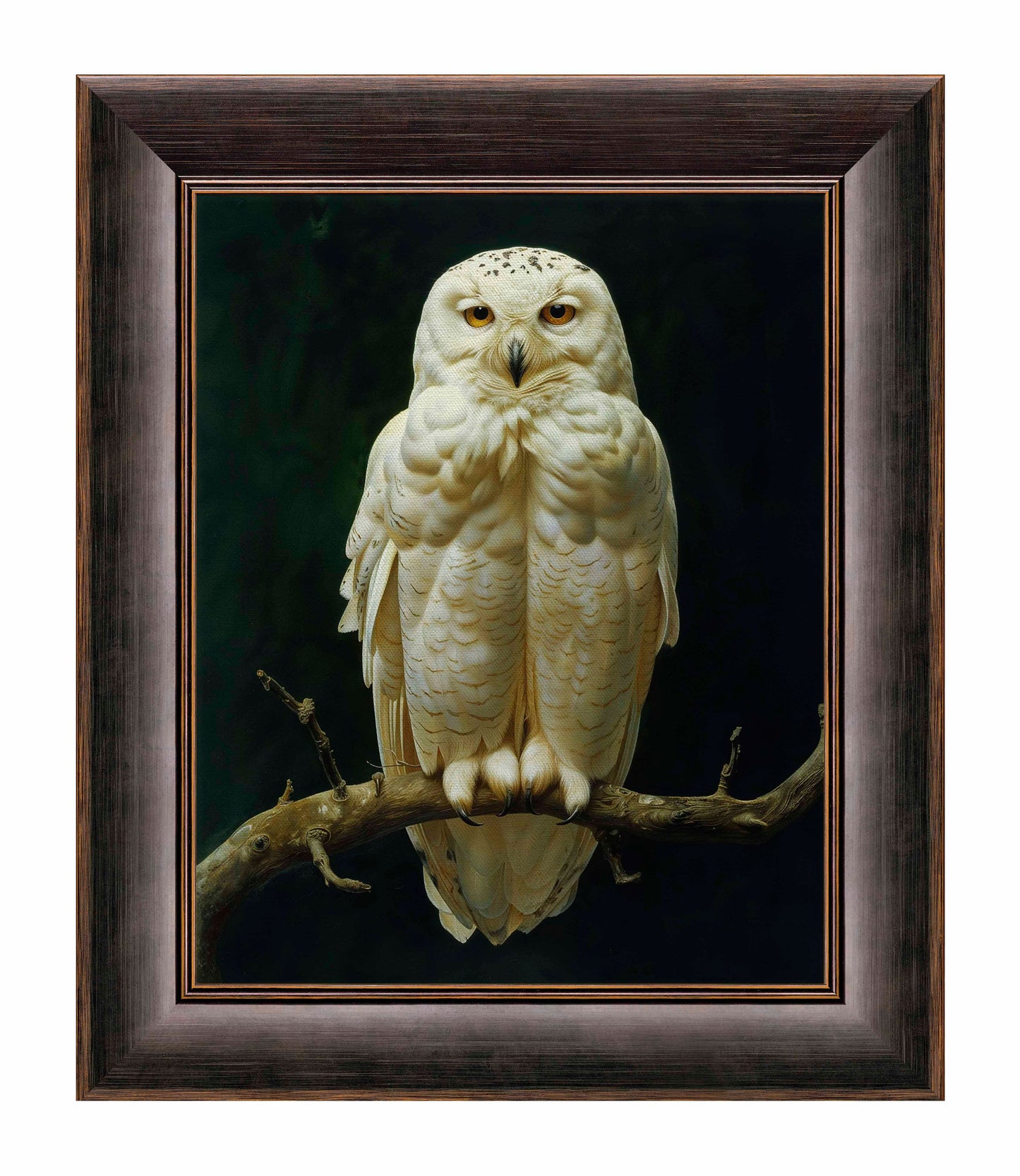 Noble Guardian - Snowy Owl - Limited Edition Canvas