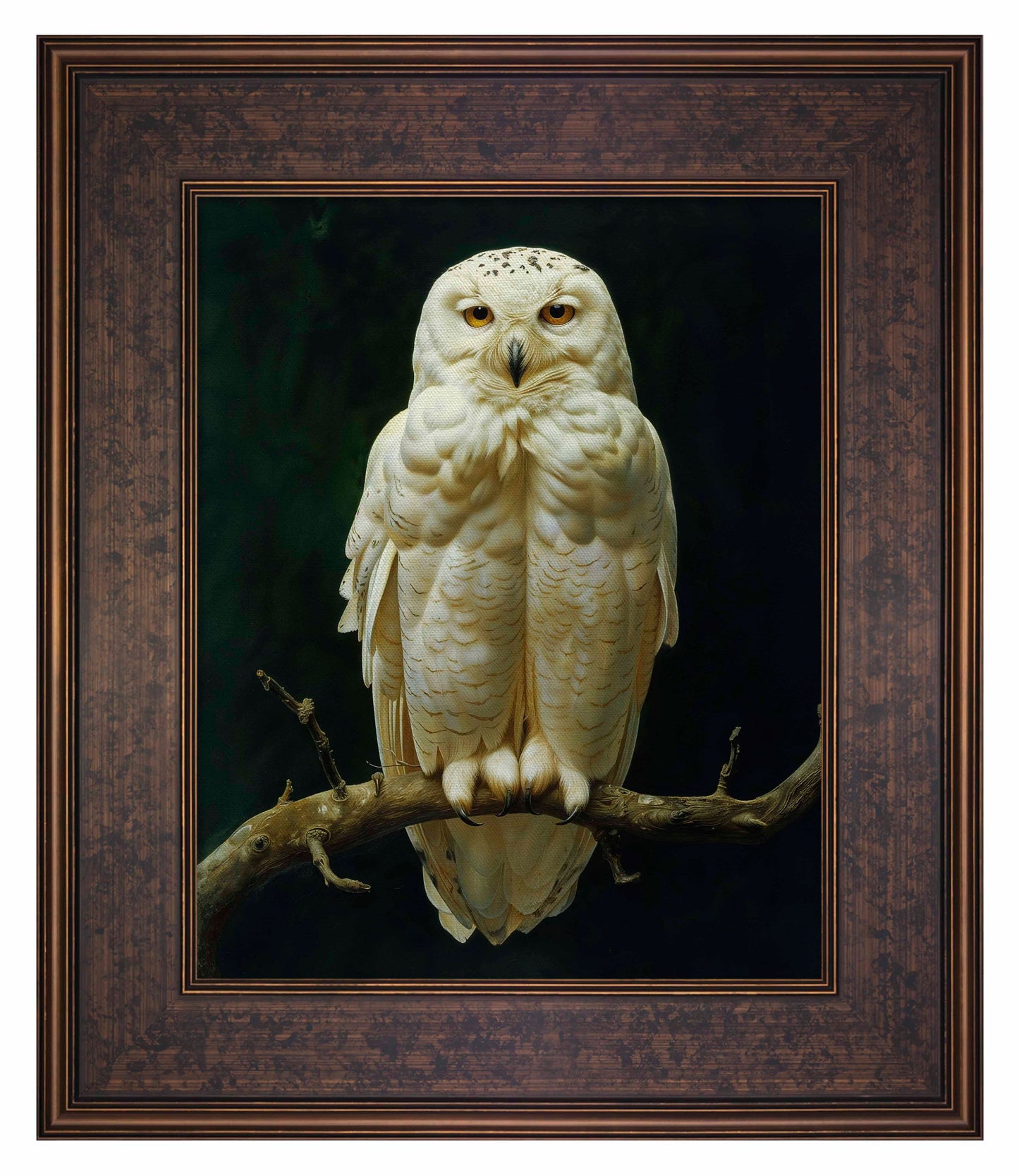 Noble Guardian - Snowy Owl - Limited Edition Canvas