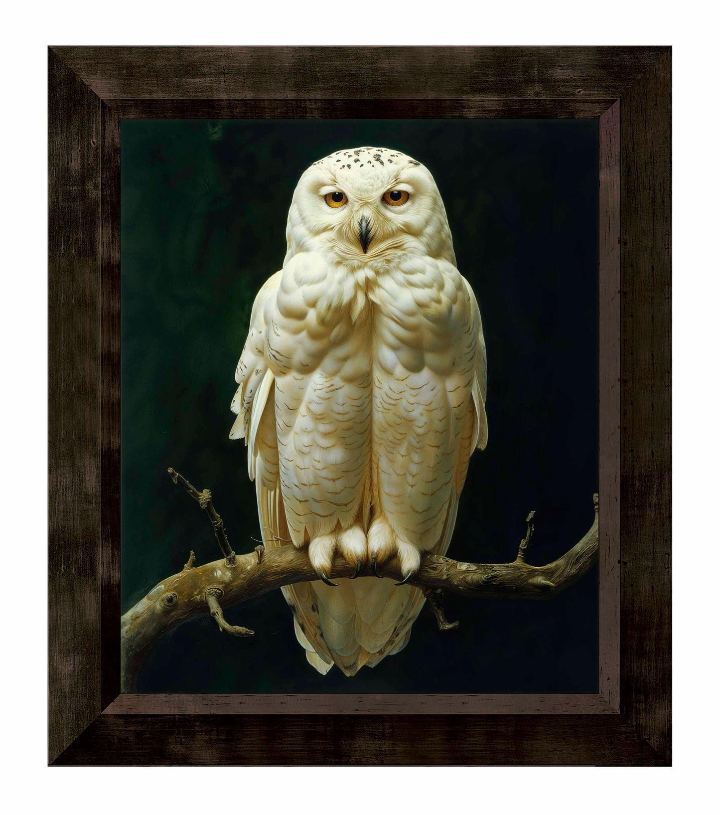 Noble Guardian - Snowy Owl - Limited Edition Canvas