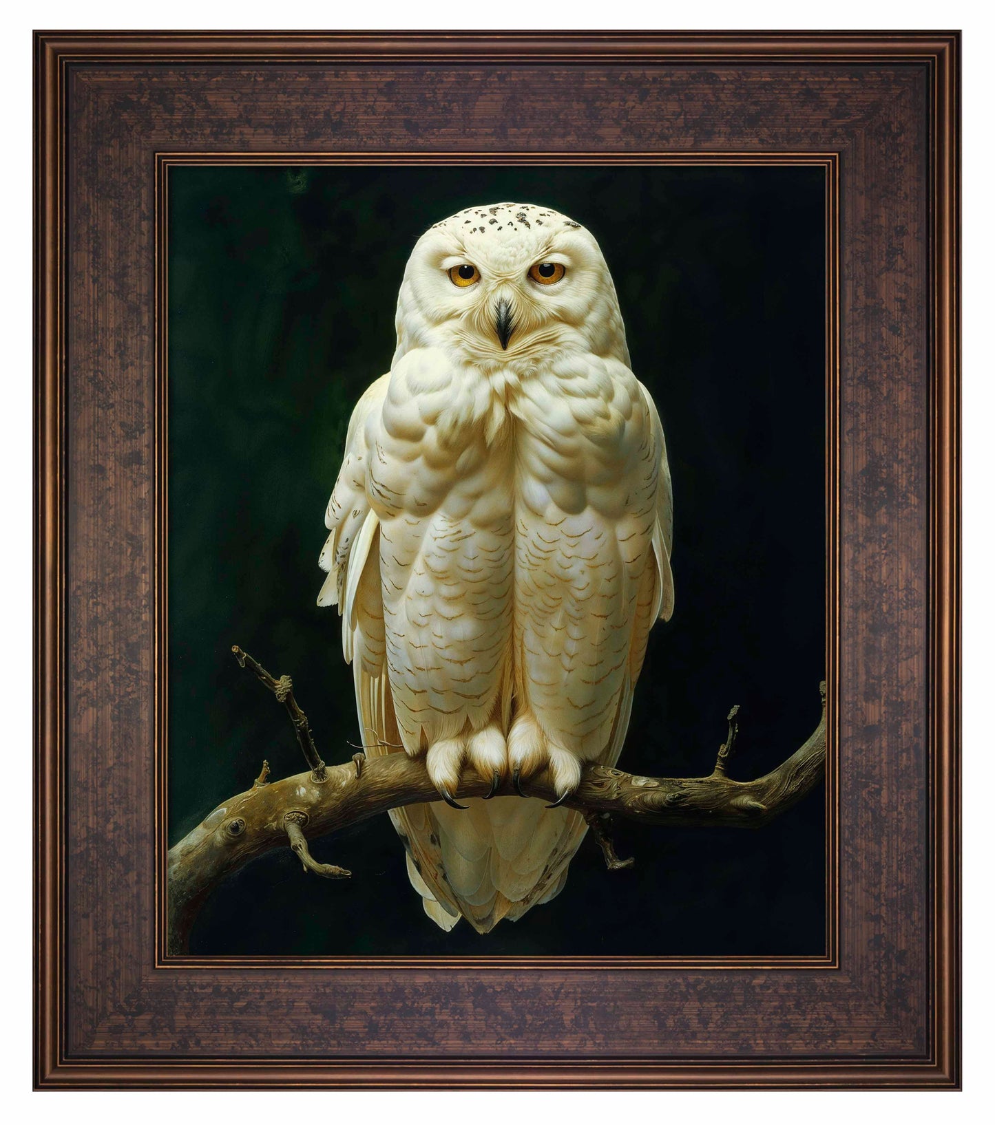 Noble Guardian - Snowy Owl - Limited Edition Canvas