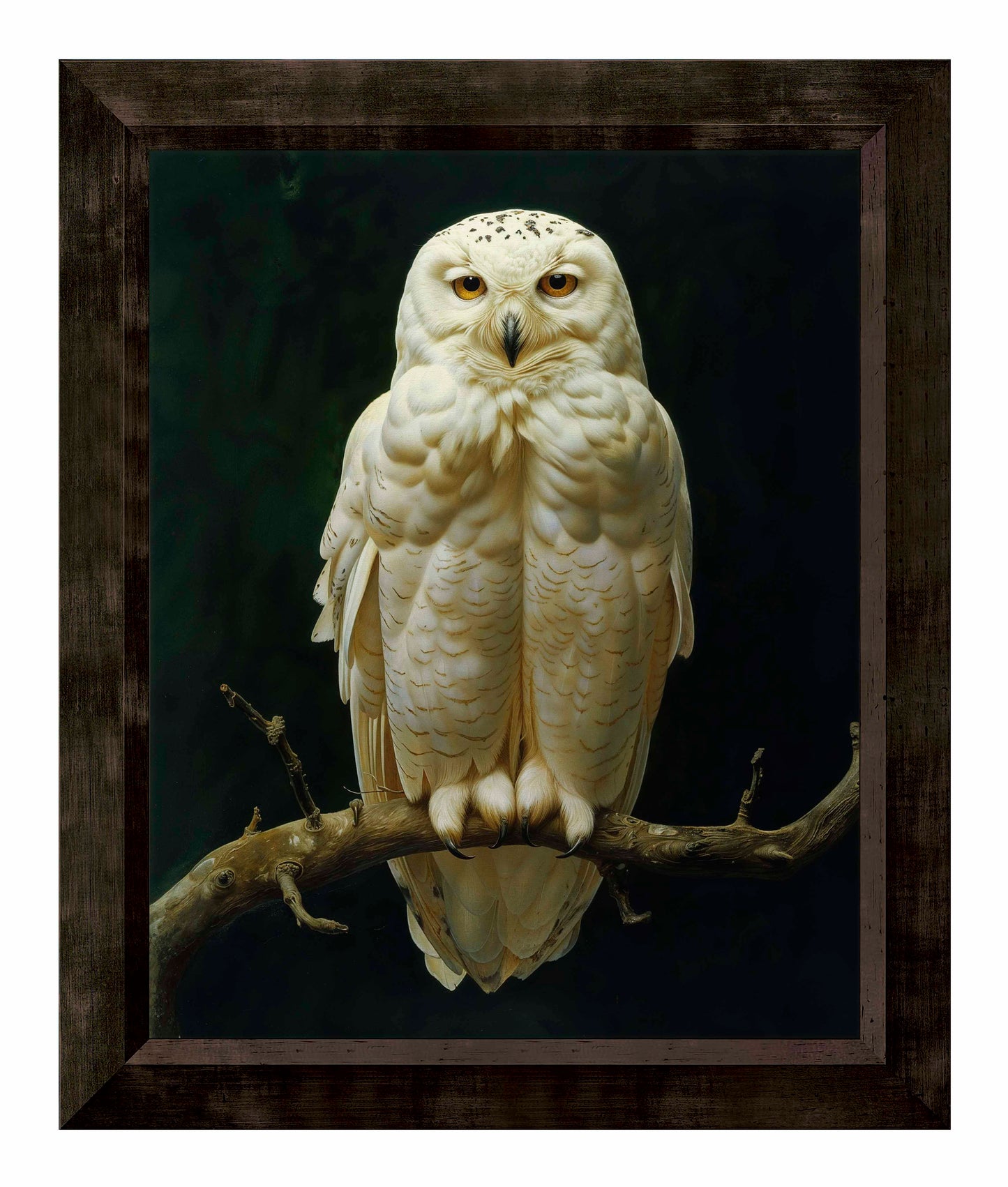 Noble Guardian - Snowy Owl - Limited Edition Canvas
