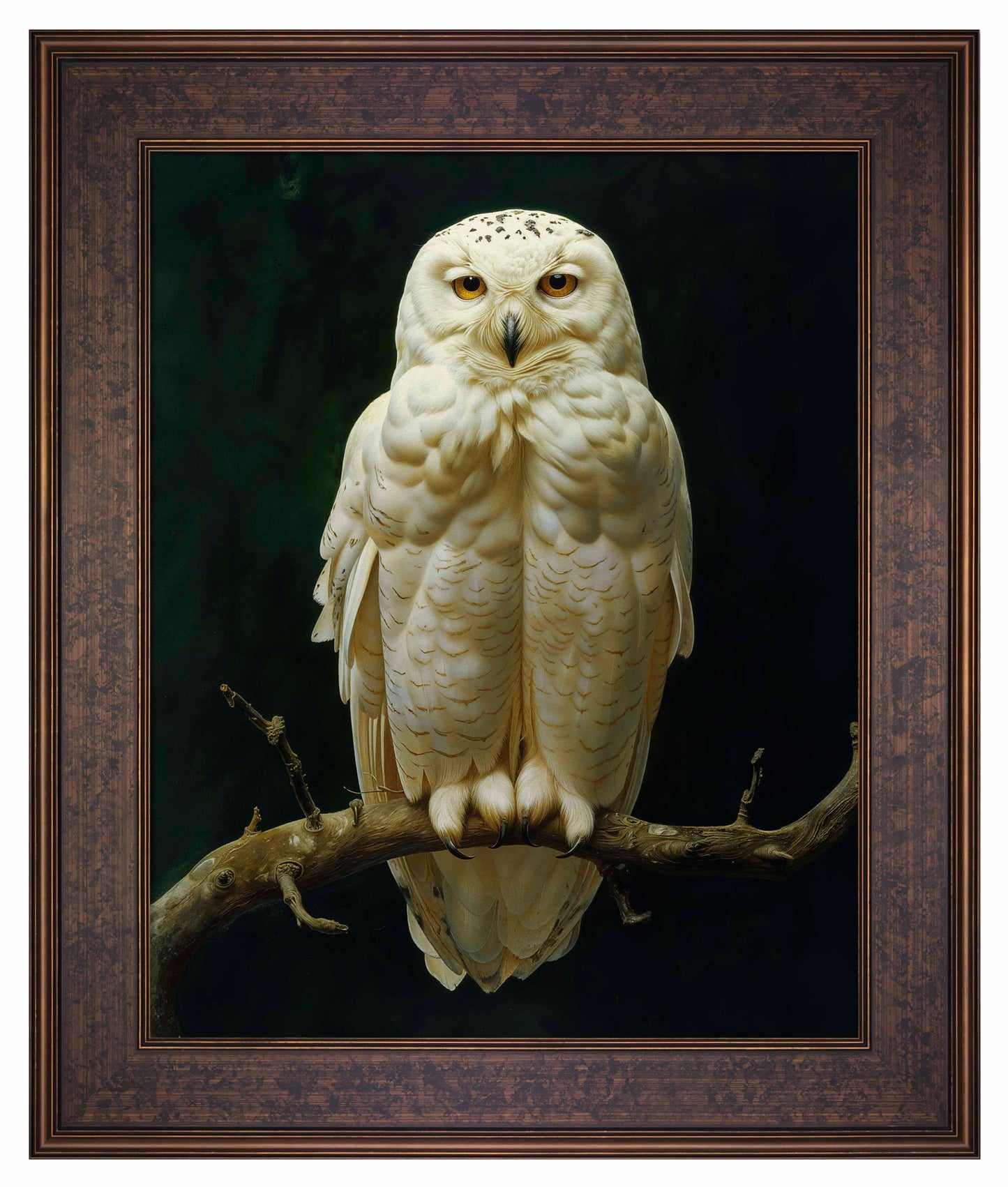 Noble Guardian - Snowy Owl - Limited Edition Canvas