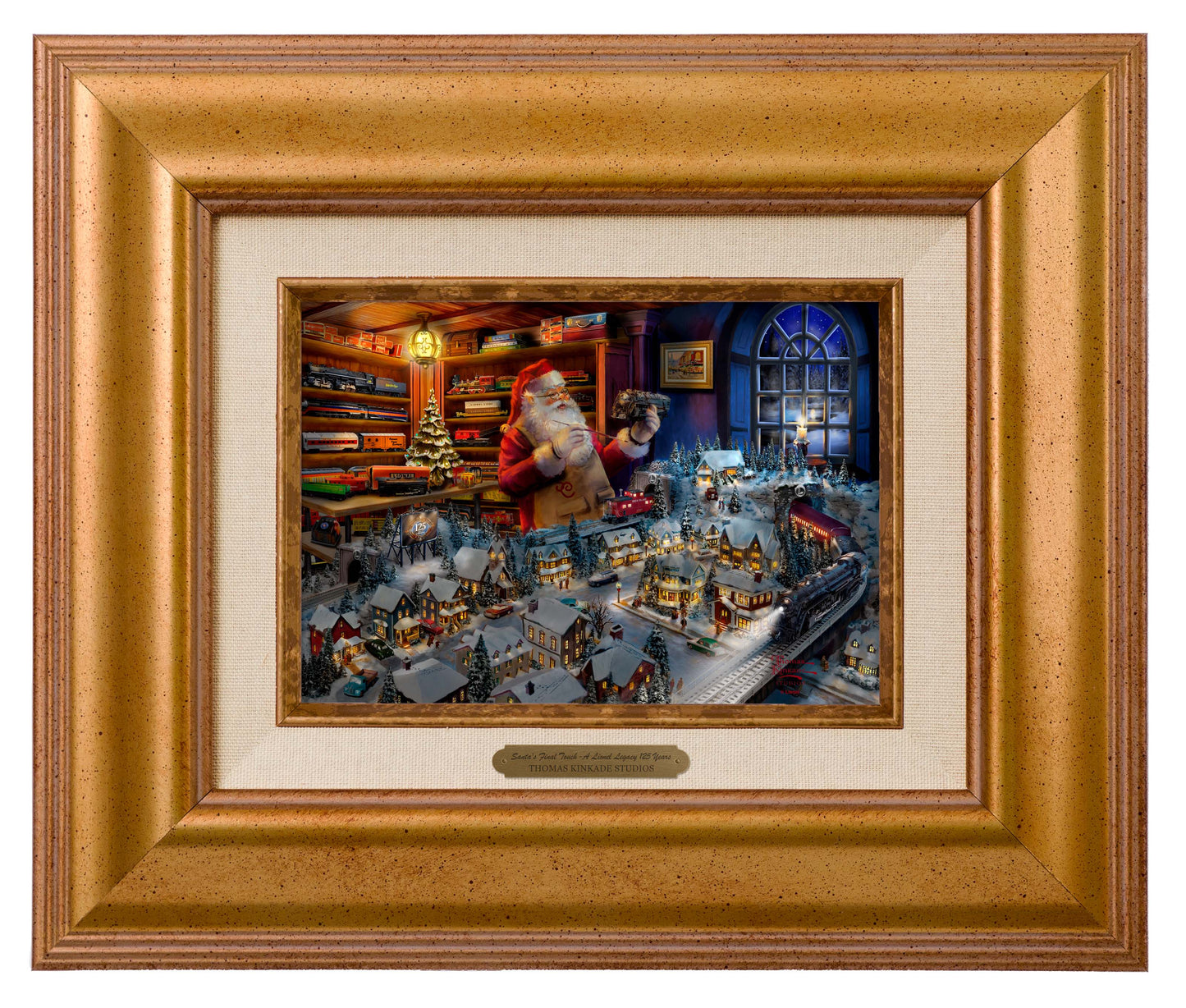 Santa's Final Touch - A Lionel Legacy - Brushworks